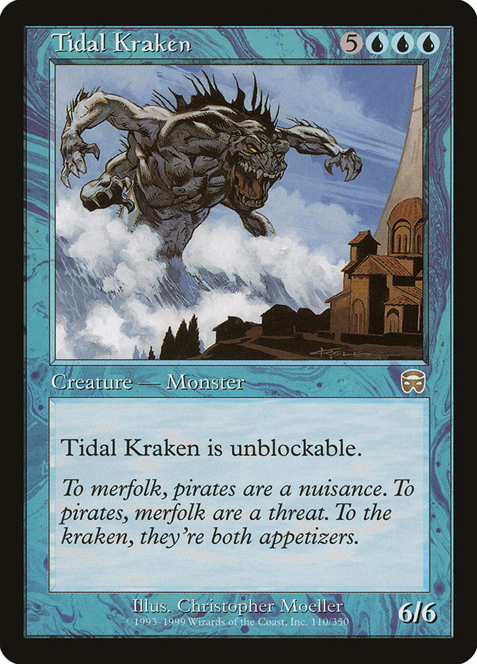 Tidal Kraken [Mercadian Masques] | The Gaming-Verse