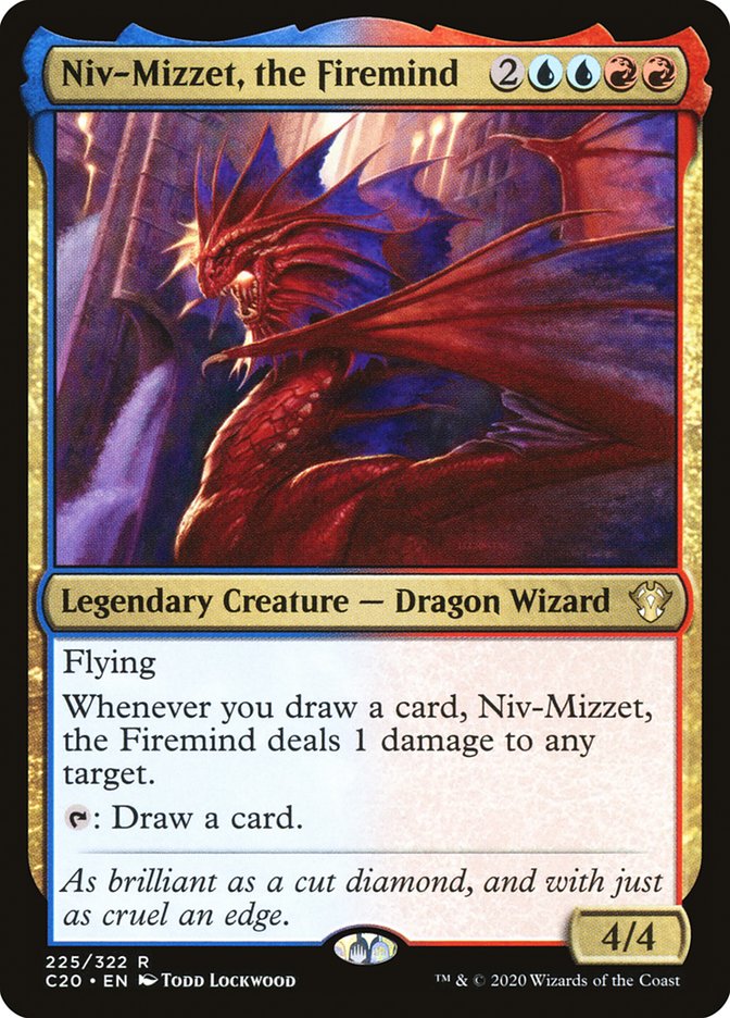 Niv-Mizzet, the Firemind [Commander 2020] | The Gaming-Verse