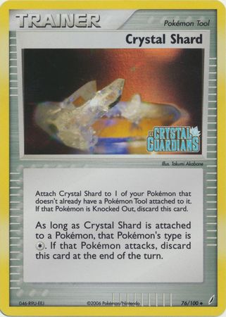 Crystal Shard (76/100) (Stamped) [EX: Crystal Guardians] | The Gaming-Verse