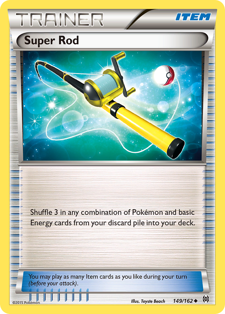 Super Rod (149/162) [XY: BREAKthrough] | The Gaming-Verse