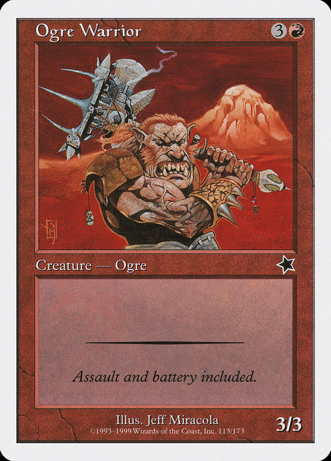 Ogre Warrior [Starter 1999] | The Gaming-Verse