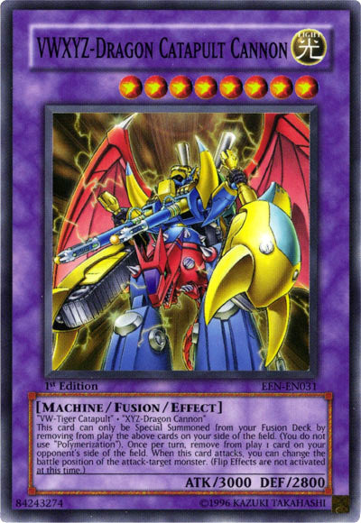 VWXYZ-Dragon Catapult Cannon [EEN-EN031] Super Rare | The Gaming-Verse