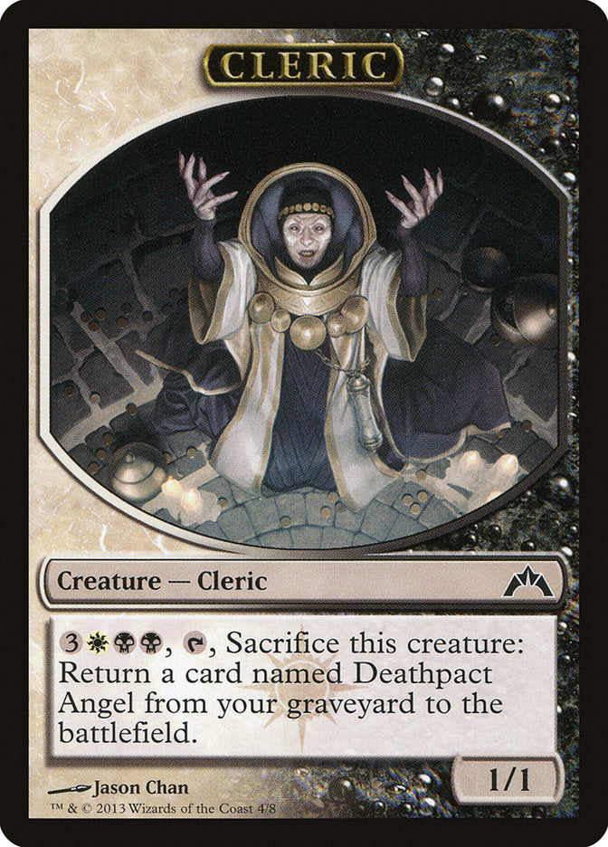 Cleric [Gatecrash Tokens] | The Gaming-Verse