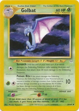 Golbat (29/64) [Neo Revelation Unlimited] | The Gaming-Verse