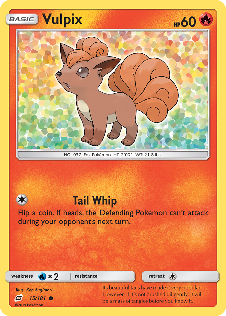 Vulpix (15/181) [Sun & Moon: Team Up] | The Gaming-Verse