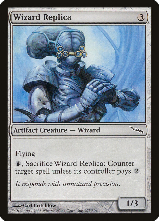 Wizard Replica [Mirrodin] | The Gaming-Verse