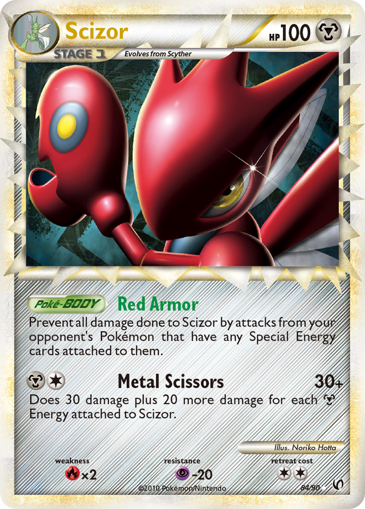 Scizor (84/90) [HeartGold & SoulSilver: Undaunted] | The Gaming-Verse