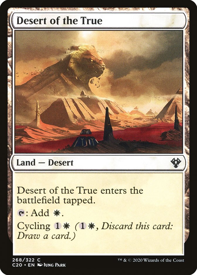 Desert of the True [Commander 2020] | The Gaming-Verse