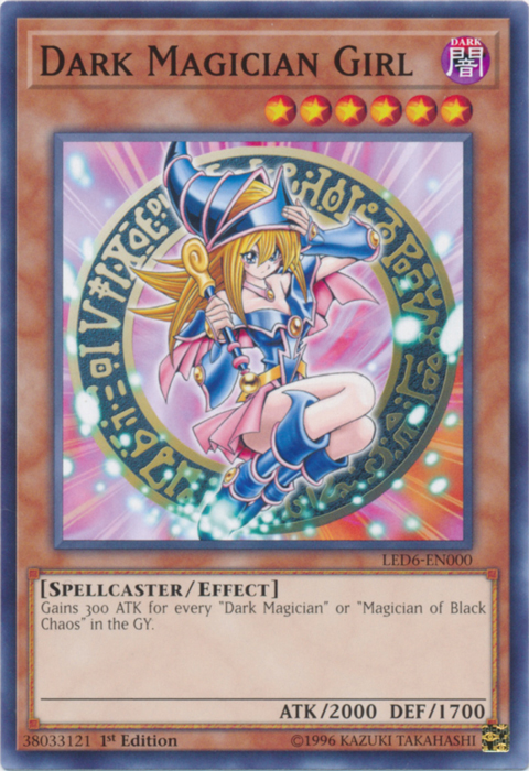 Dark Magician Girl [LED6-EN000] Common | The Gaming-Verse