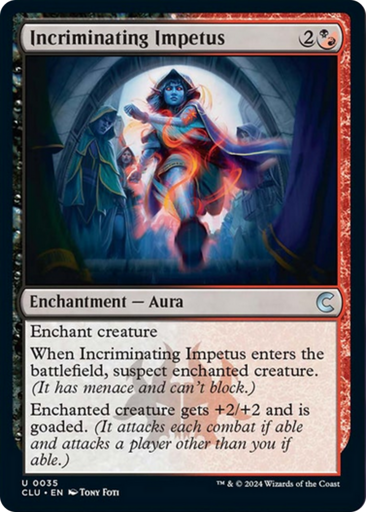 Incriminating Impetus [Ravnica: Clue Edition] | The Gaming-Verse