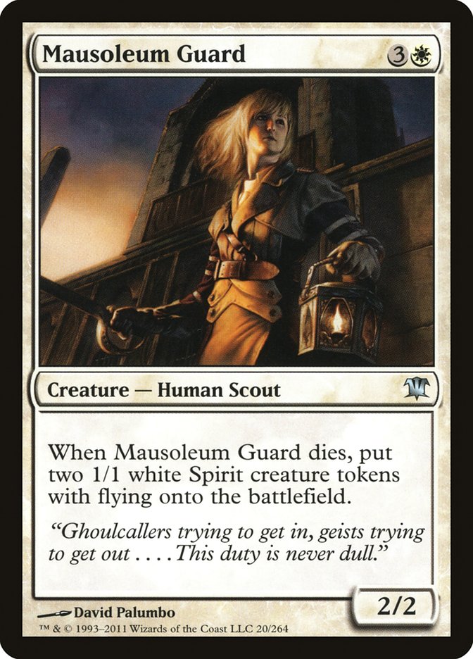 Mausoleum Guard [Innistrad] | The Gaming-Verse