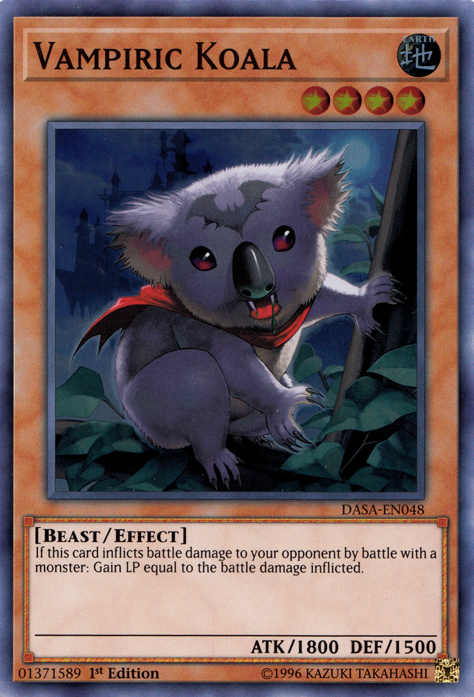 Vampiric Koala [DASA-EN048] Super Rare | The Gaming-Verse