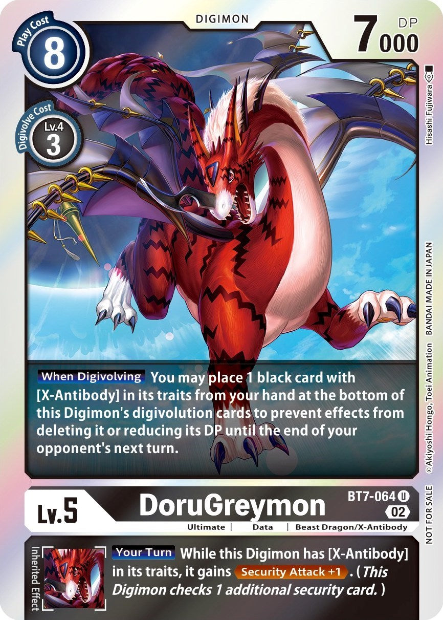 DoruGreymon [BT7-064] (Official Tournament Pack Vol. 6) [Next Adventure Promos] | The Gaming-Verse