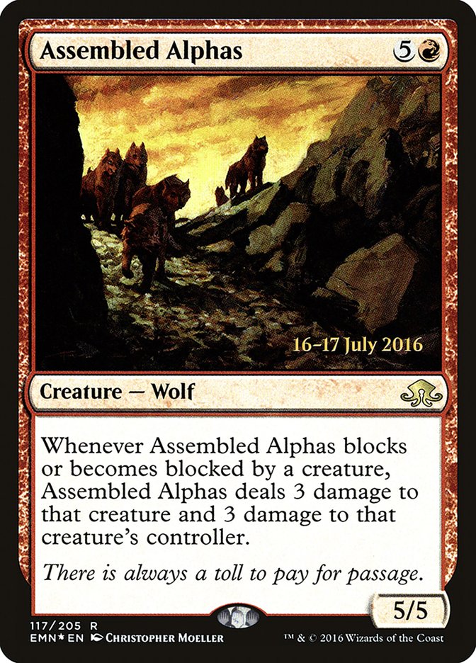 Assembled Alphas  (Prerelease) [Eldritch Moon Prerelease Promos] | The Gaming-Verse