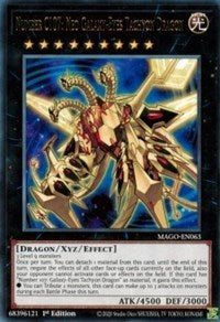 Number C107: Neo Galaxy-Eyes Tachyon Dragon [MAGO-EN063] Rare | The Gaming-Verse