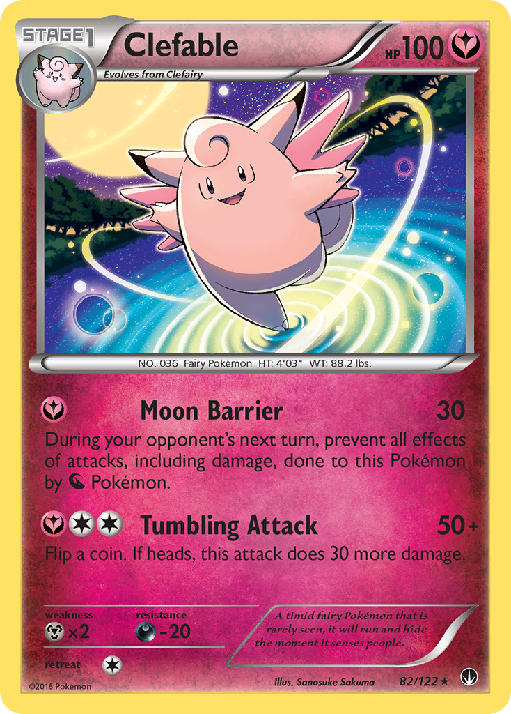 Clefable (82/122) [XY: BREAKpoint] | The Gaming-Verse