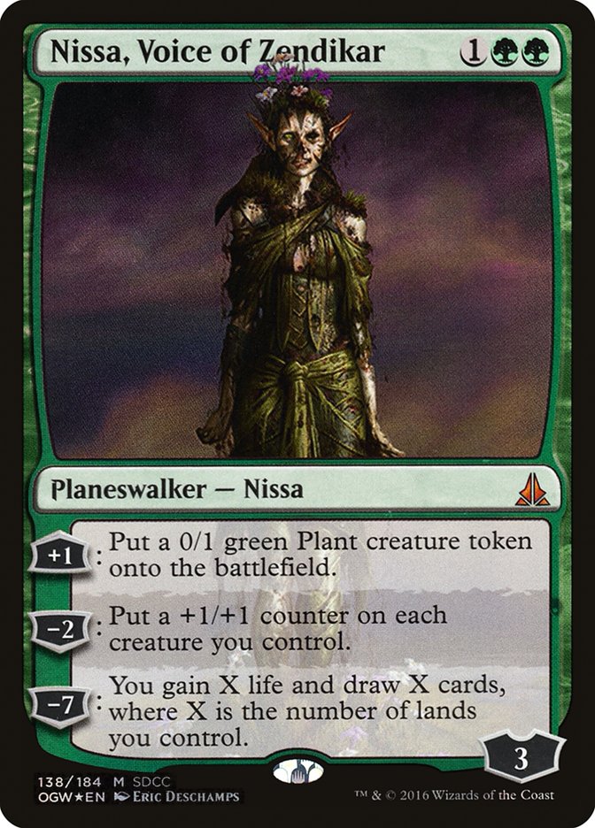 Nissa, Voice of Zendikar [San Diego Comic-Con 2016] | The Gaming-Verse