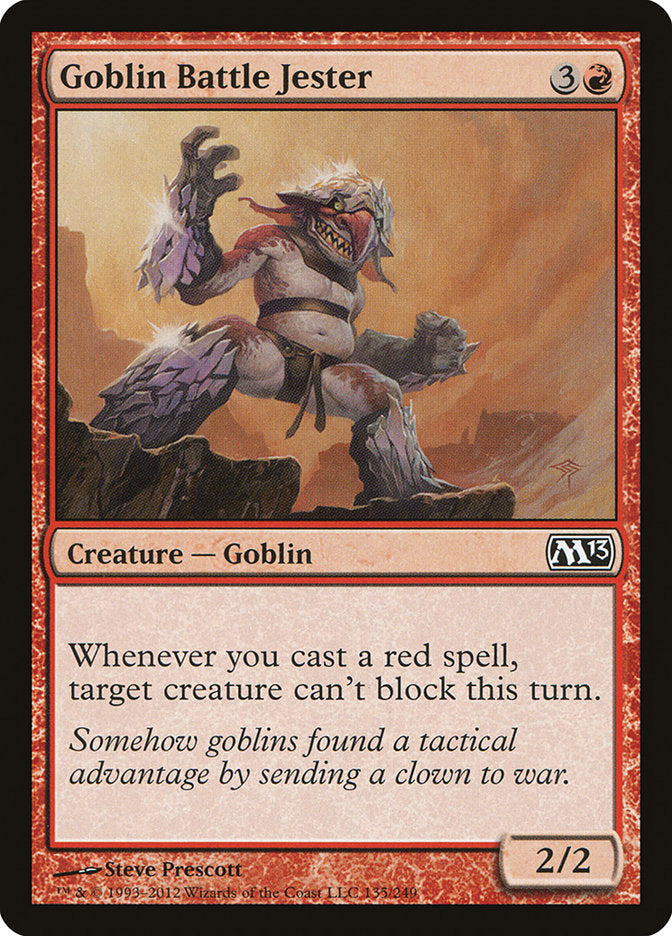 Goblin Battle Jester [Magic 2013] | The Gaming-Verse