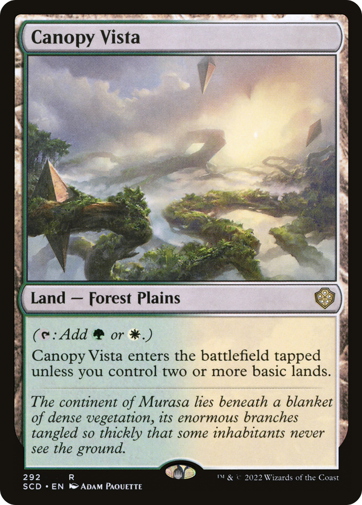 Canopy Vista [Starter Commander Decks] | The Gaming-Verse