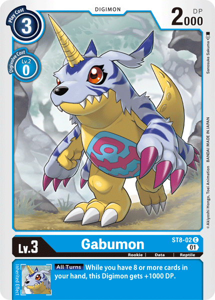 Gabumon [ST8-02] [Starter Deck: Ulforce Veedramon] | The Gaming-Verse