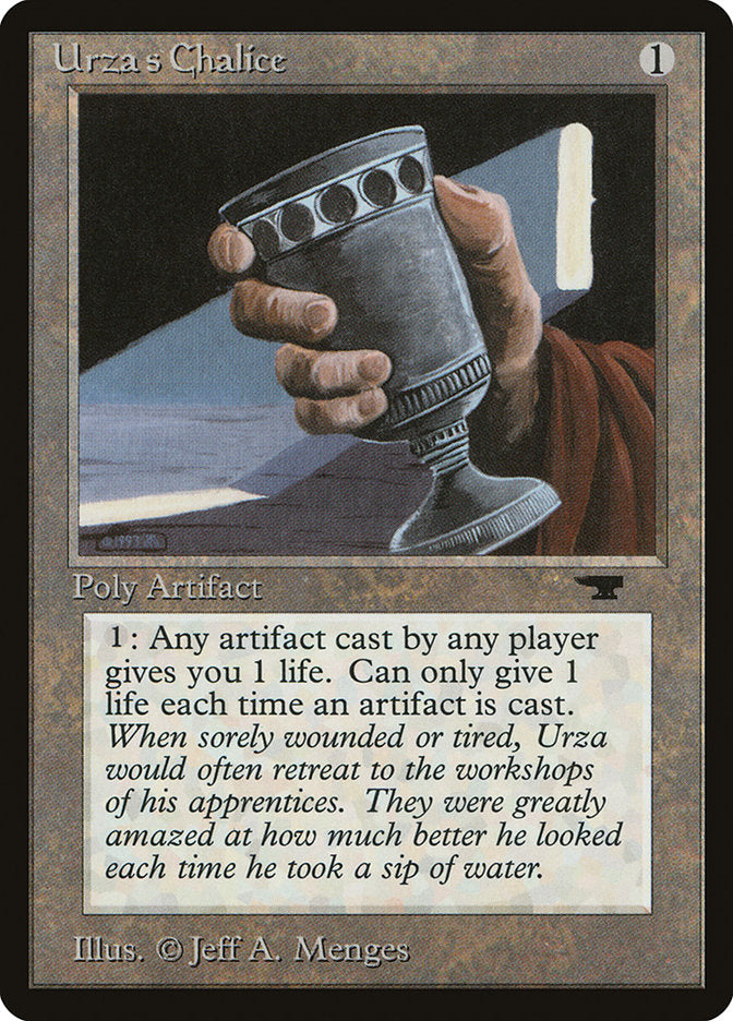 Urza's Chalice [Antiquities] | The Gaming-Verse