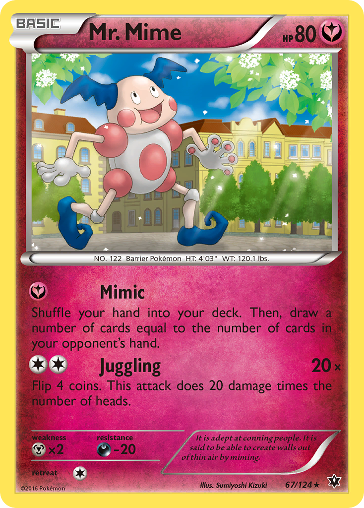 Mr. Mime (67/124) [XY: Fates Collide] | The Gaming-Verse