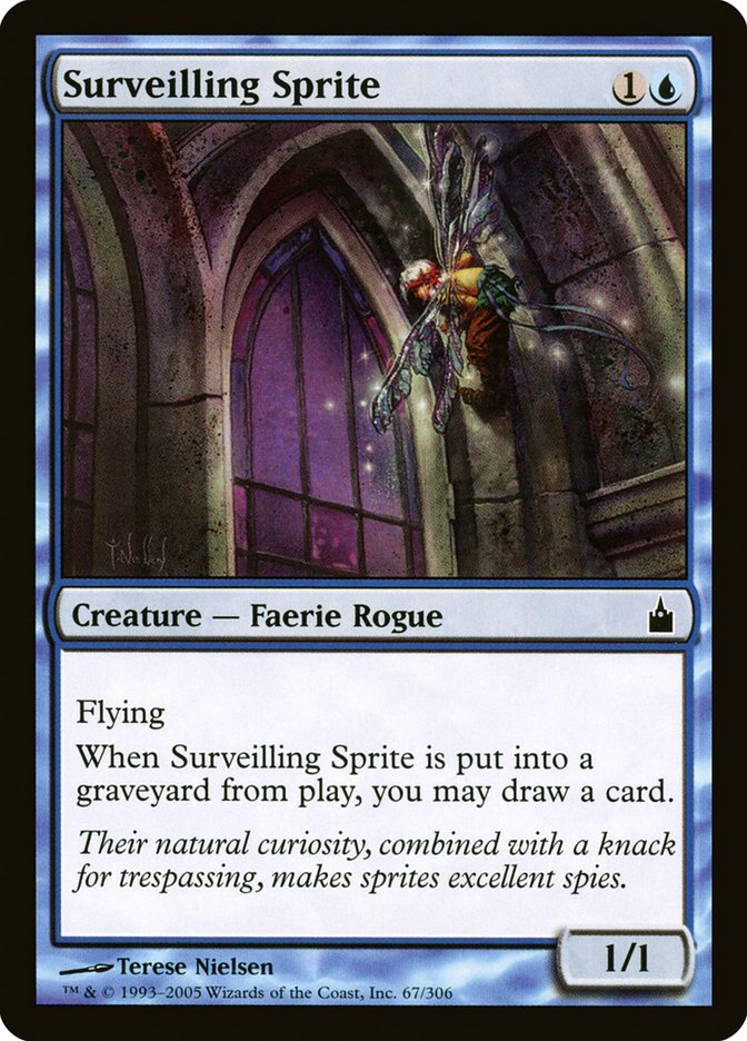 Surveilling Sprite [Ravnica: City of Guilds] | The Gaming-Verse