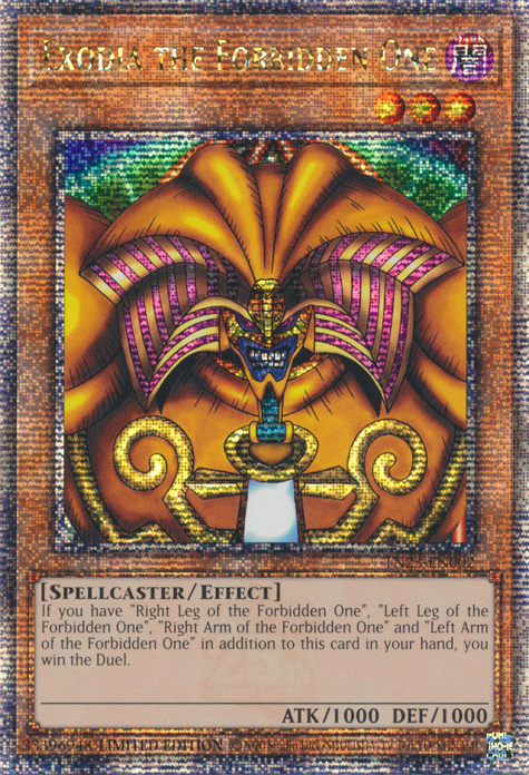 Exodia the Forbidden One [TN23-EN002] Quarter Century Secret Rare | The Gaming-Verse