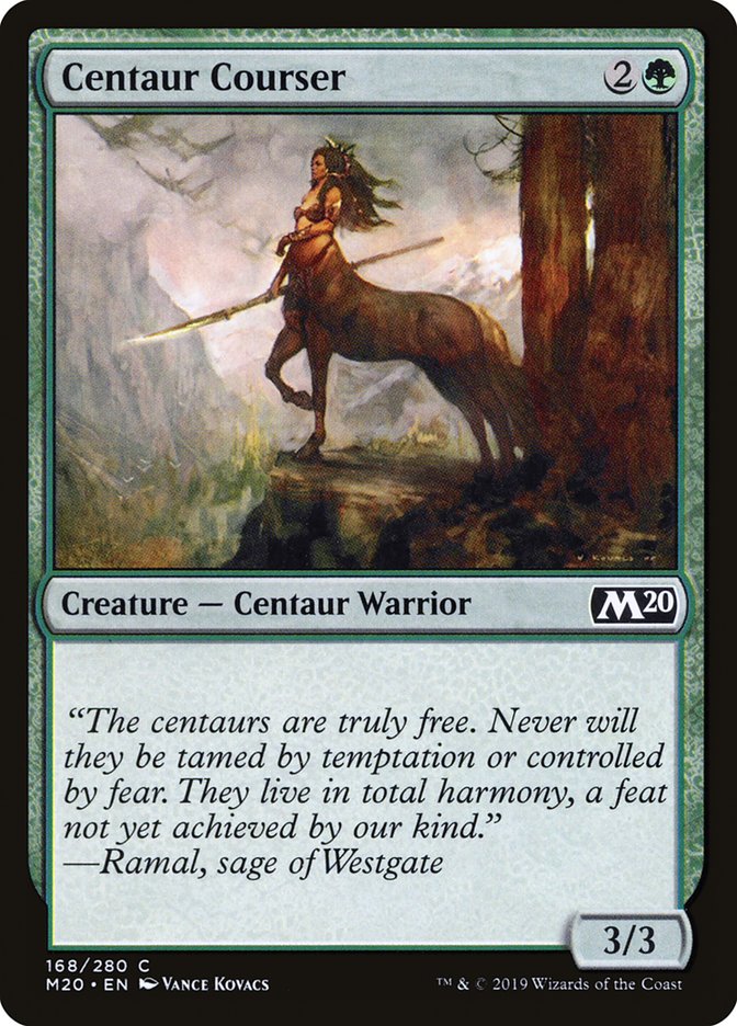 Centaur Courser [Core Set 2020] | The Gaming-Verse