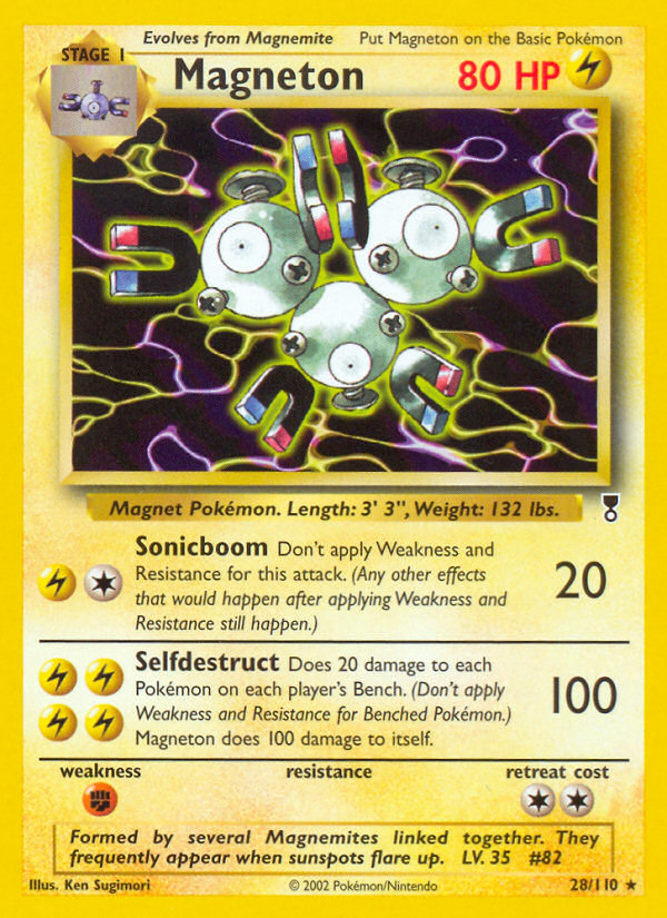 Magneton (28/110) [Legendary Collection] | The Gaming-Verse