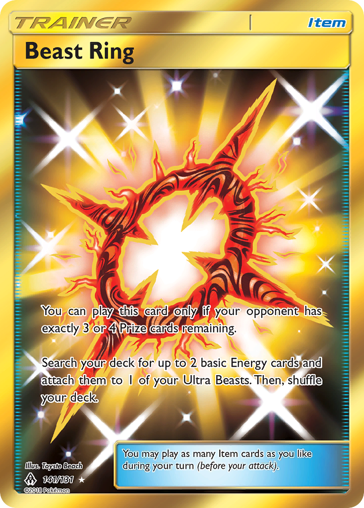 Beast Ring (141/131) [Sun & Moon: Forbidden Light] | The Gaming-Verse