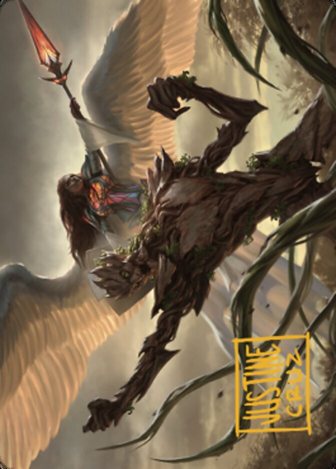 Strength of the Coalition Art Card (Gold-Stamped Signature) [Dominaria United Art Series] | The Gaming-Verse