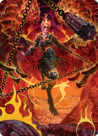 Zariel, Archduke of Avernus Art Card [Dungeons & Dragons: Adventures in the Forgotten Realms Art Series] | The Gaming-Verse