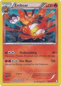 Emboar (26/149) (Cosmos Holo) (Blister Exclusive) [Black & White: Boundaries Crossed] | The Gaming-Verse