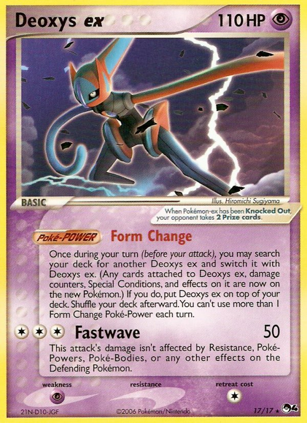 Deoxys ex (17/17) [POP Series 4] | The Gaming-Verse