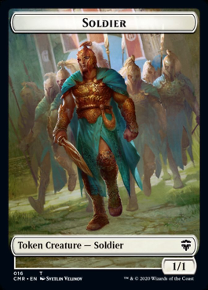 Cat // Soldier Token [Commander Legends Tokens] | The Gaming-Verse