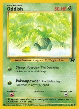 Oddish (63/82) [Team Rocket Unlimited] | The Gaming-Verse