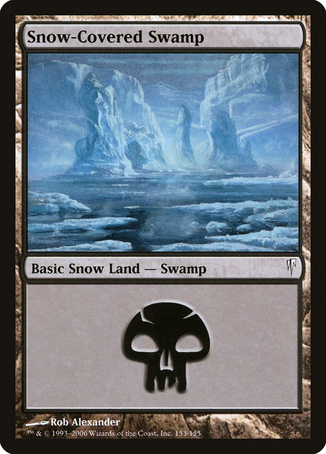 Snow-Covered Swamp [Coldsnap] | The Gaming-Verse