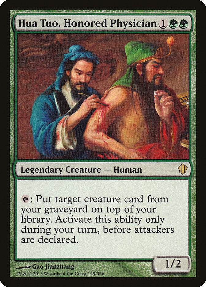 Hua Tuo, Honored Physician [Commander 2013] | The Gaming-Verse