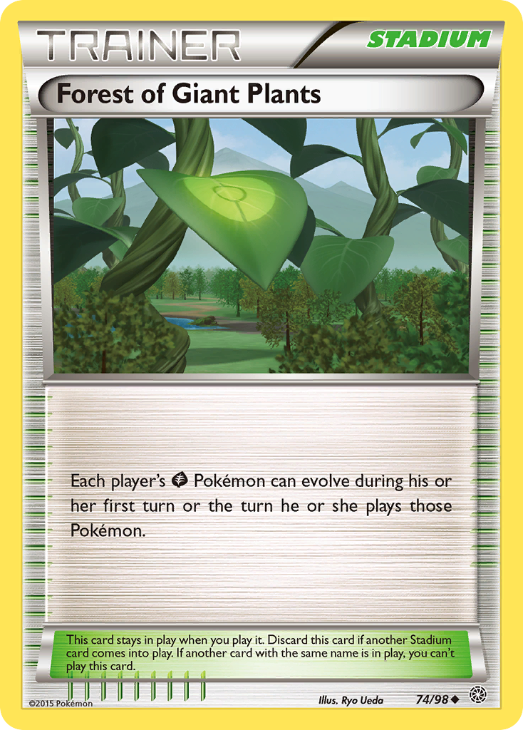 Forest of Giant Plants (74/98) [XY: Ancient Origins] | The Gaming-Verse