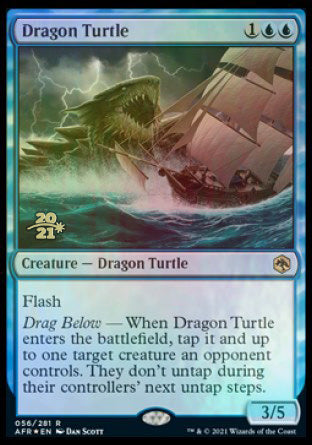 Dragon Turtle [Dungeons & Dragons: Adventures in the Forgotten Realms Prerelease Promos] | The Gaming-Verse