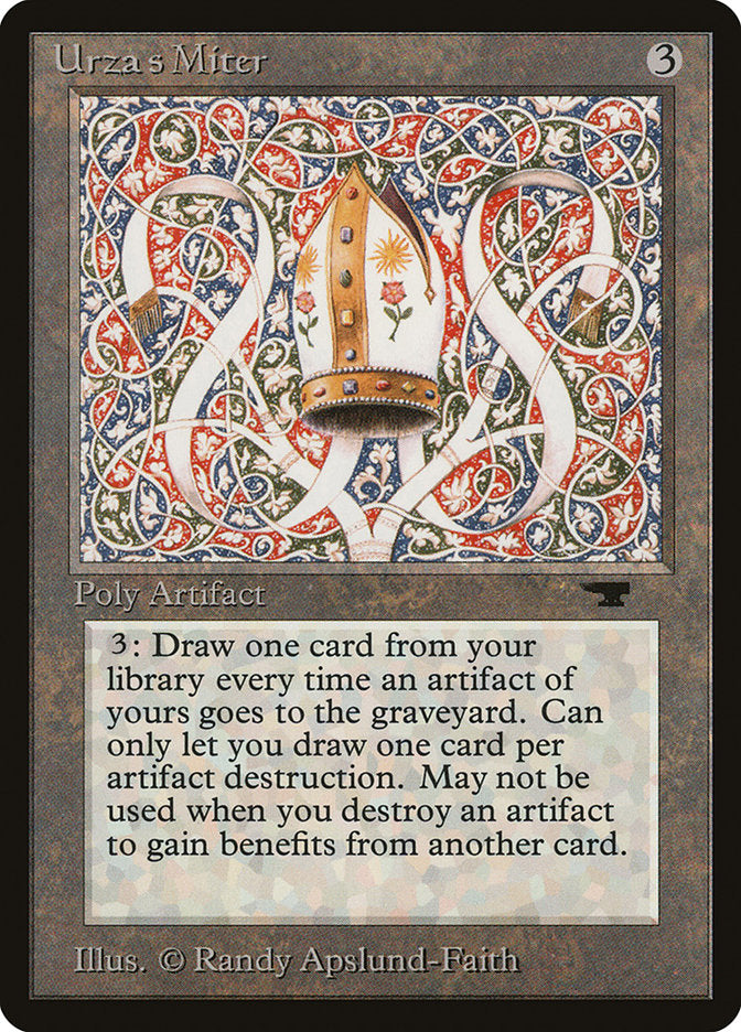 Urza's Miter [Antiquities] | The Gaming-Verse