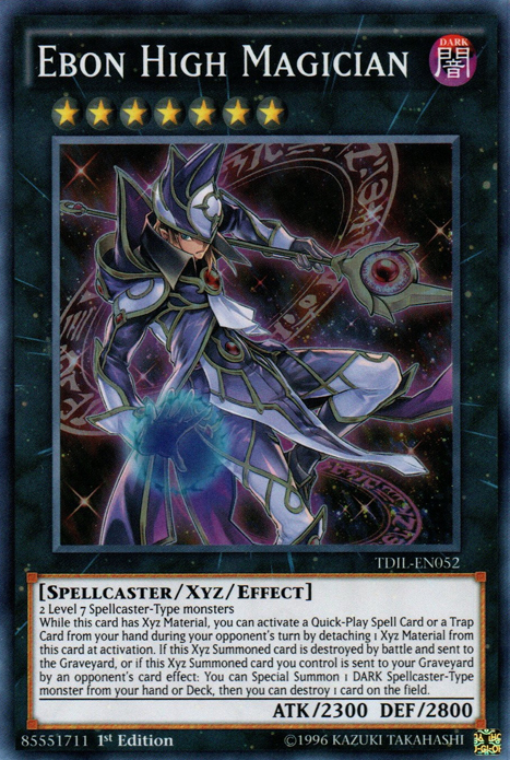 Ebon High Magician [TDIL-EN052] Super Rare | The Gaming-Verse