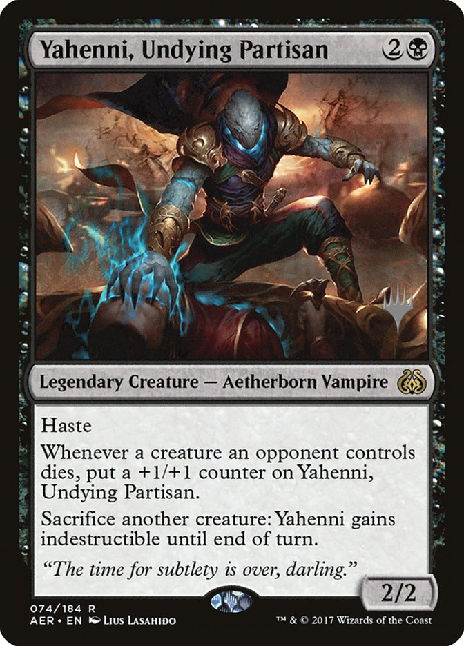 Yahenni, Undying Partisan (Promo Pack) [Aether Revolt Promos] | The Gaming-Verse