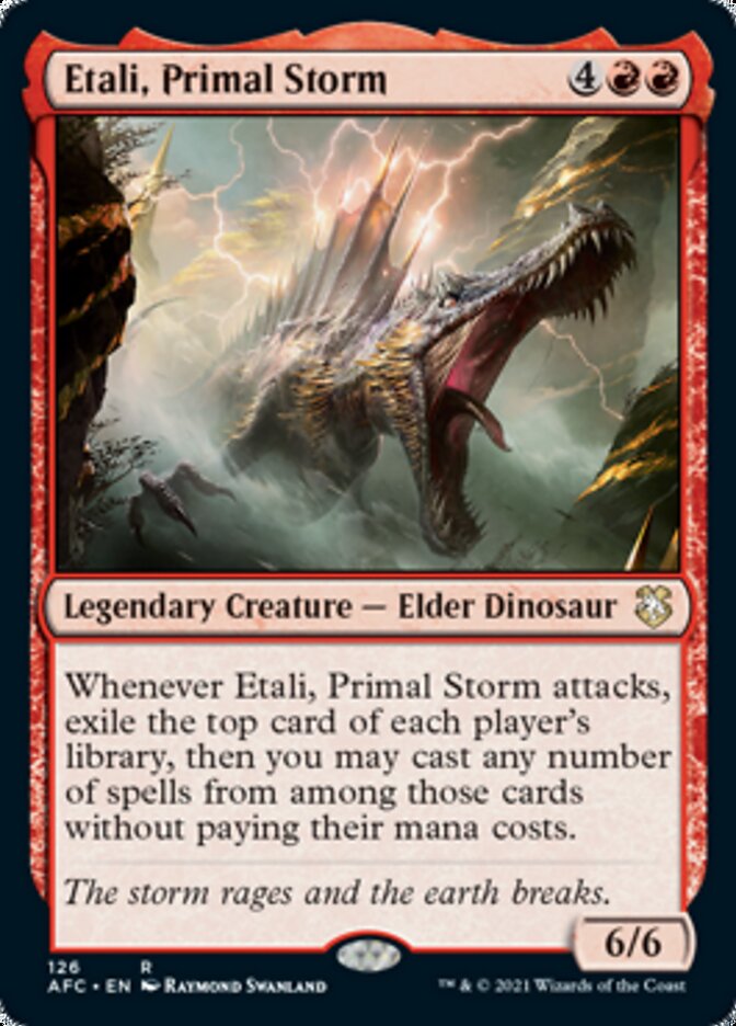 Etali, Primal Storm [Dungeons & Dragons: Adventures in the Forgotten Realms Commander] | The Gaming-Verse