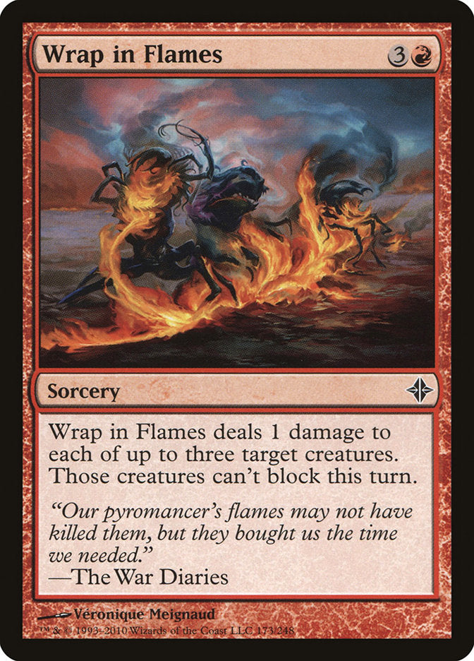 Wrap in Flames [Rise of the Eldrazi] | The Gaming-Verse