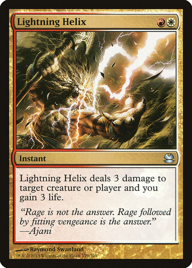 Lightning Helix [Modern Masters] | The Gaming-Verse
