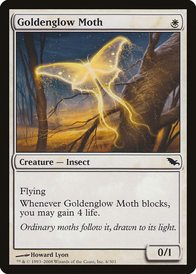 Goldenglow Moth [Shadowmoor] | The Gaming-Verse