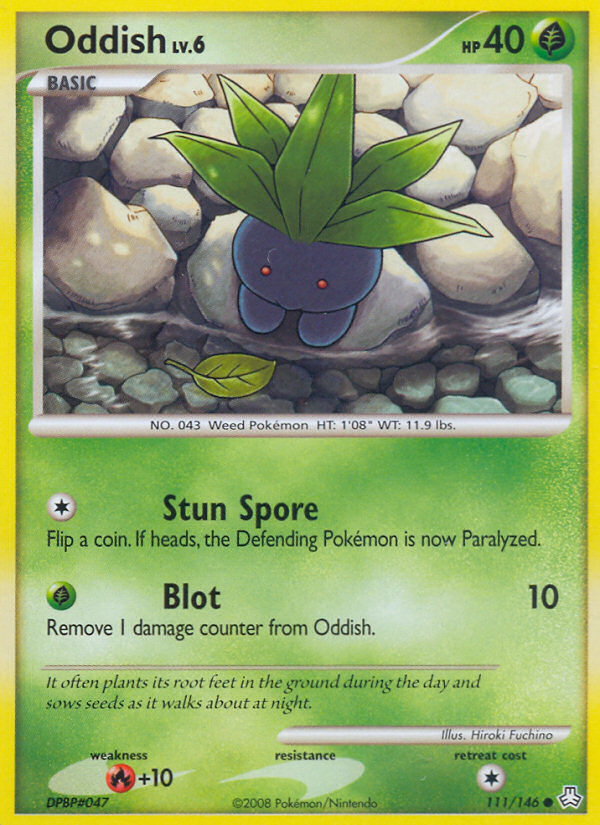 Oddish (111/146) [Diamond & Pearl: Legends Awakened] | The Gaming-Verse