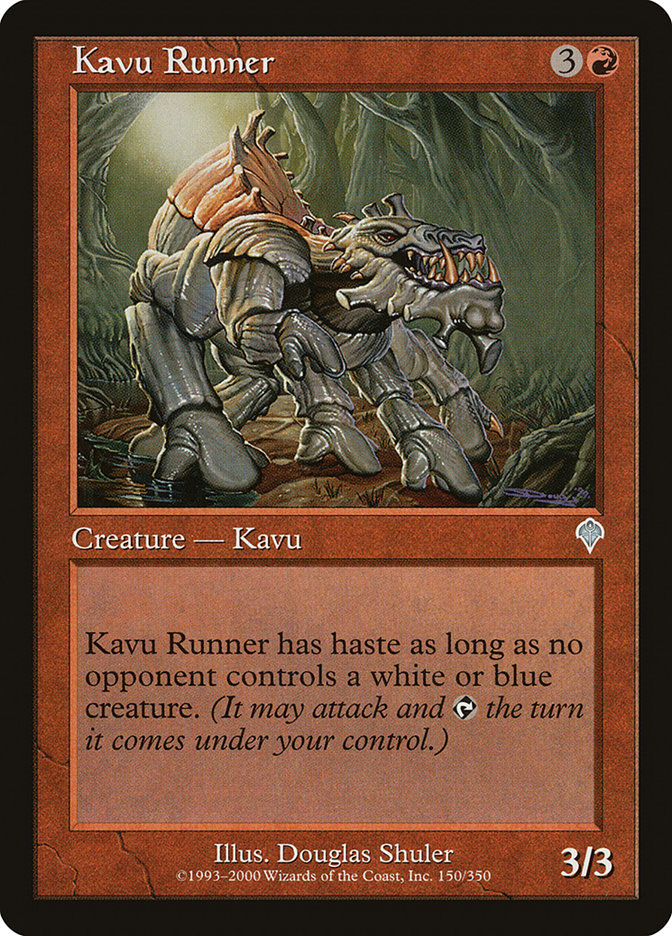 Kavu Runner [Invasion] | The Gaming-Verse